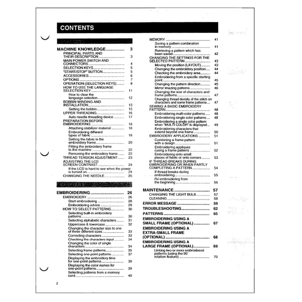 Simplicity SE3 Instruction Manual image # 123430