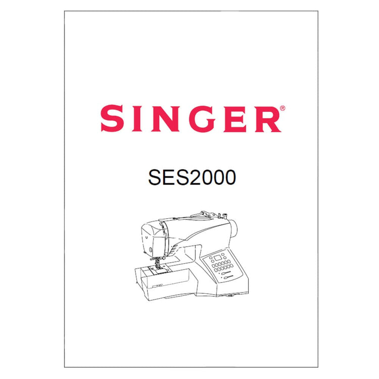 Singer SES2000 Instruction Manual image # 123497