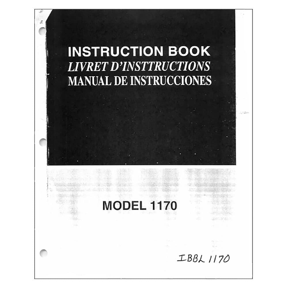 Simplicity SL1170 Instruction Manual image # 123471