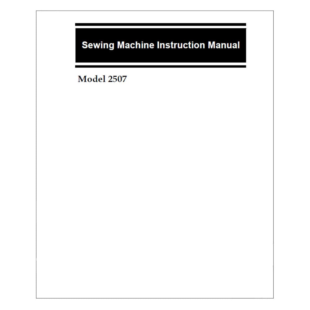 Simplicity SL2507 Instruction Manual image # 123448