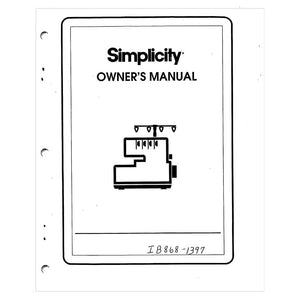 Simplicity SL4300 Instruction Manual image # 123427