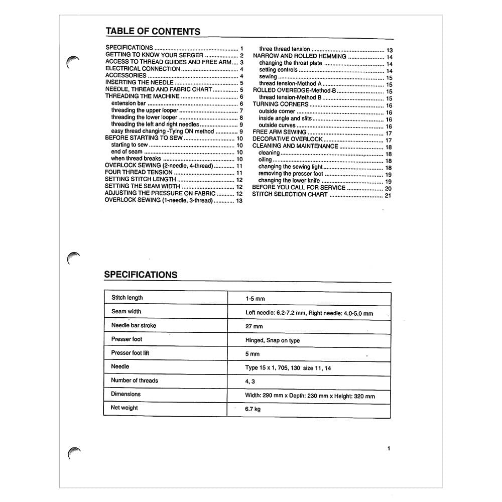Simplicity SL4300 Instruction Manual image # 123426
