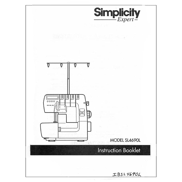 Simplicity SL4690L Instruction Manual image # 123433