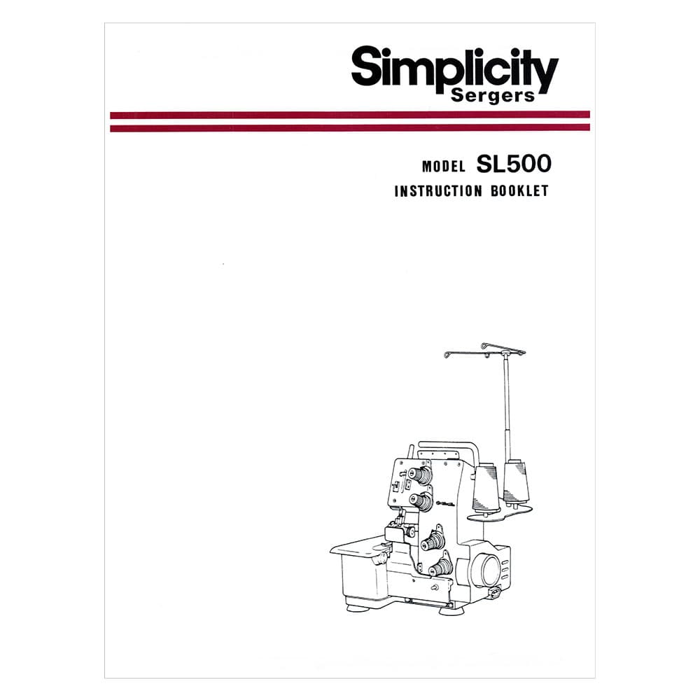 Simplicity SL500 Instruction Manual image # 123452
