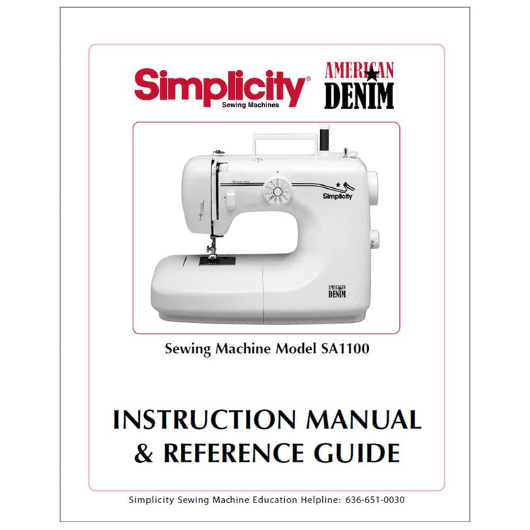 Simplicity SA1100 Instruction Manual image # 116355