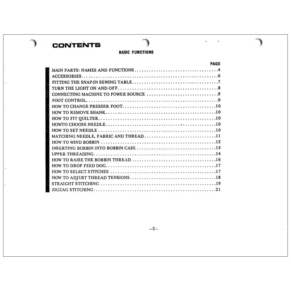 Simplicity SL1400 Instruction Manual image # 116269