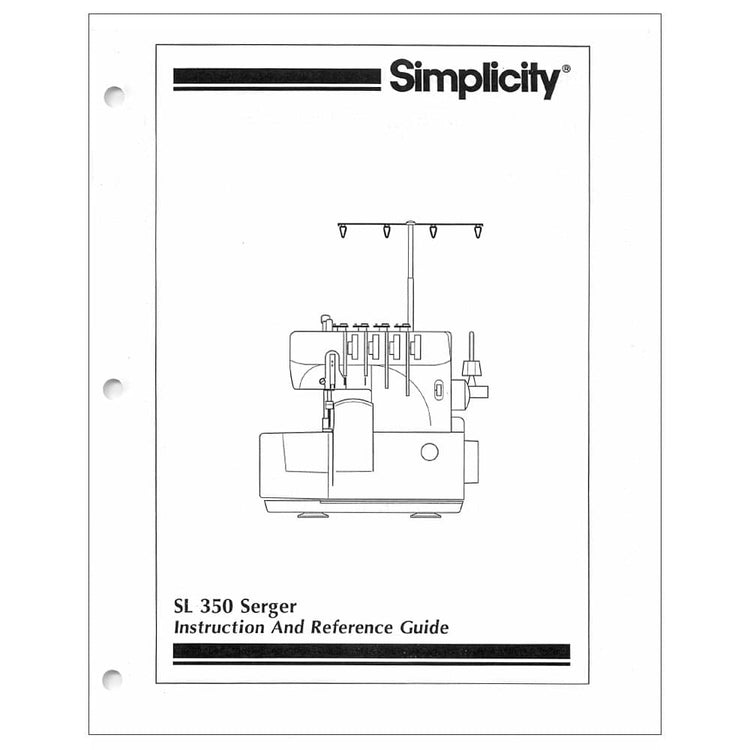 Simplicity SL350 Instruction Manual image # 116161