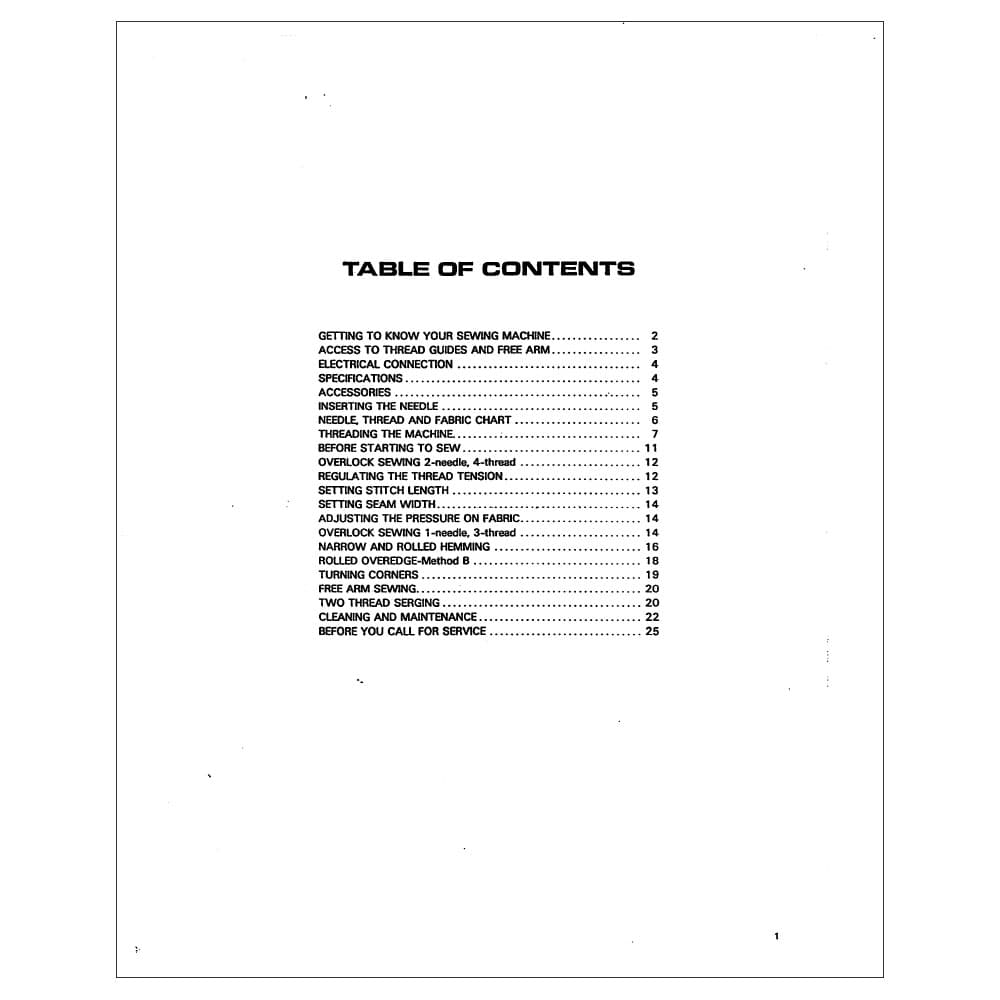 Simplicity SL5040 Instruction Manual image # 116249