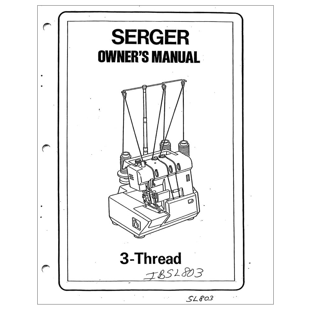 Simplicity SL803 Instruction Manual image # 116243