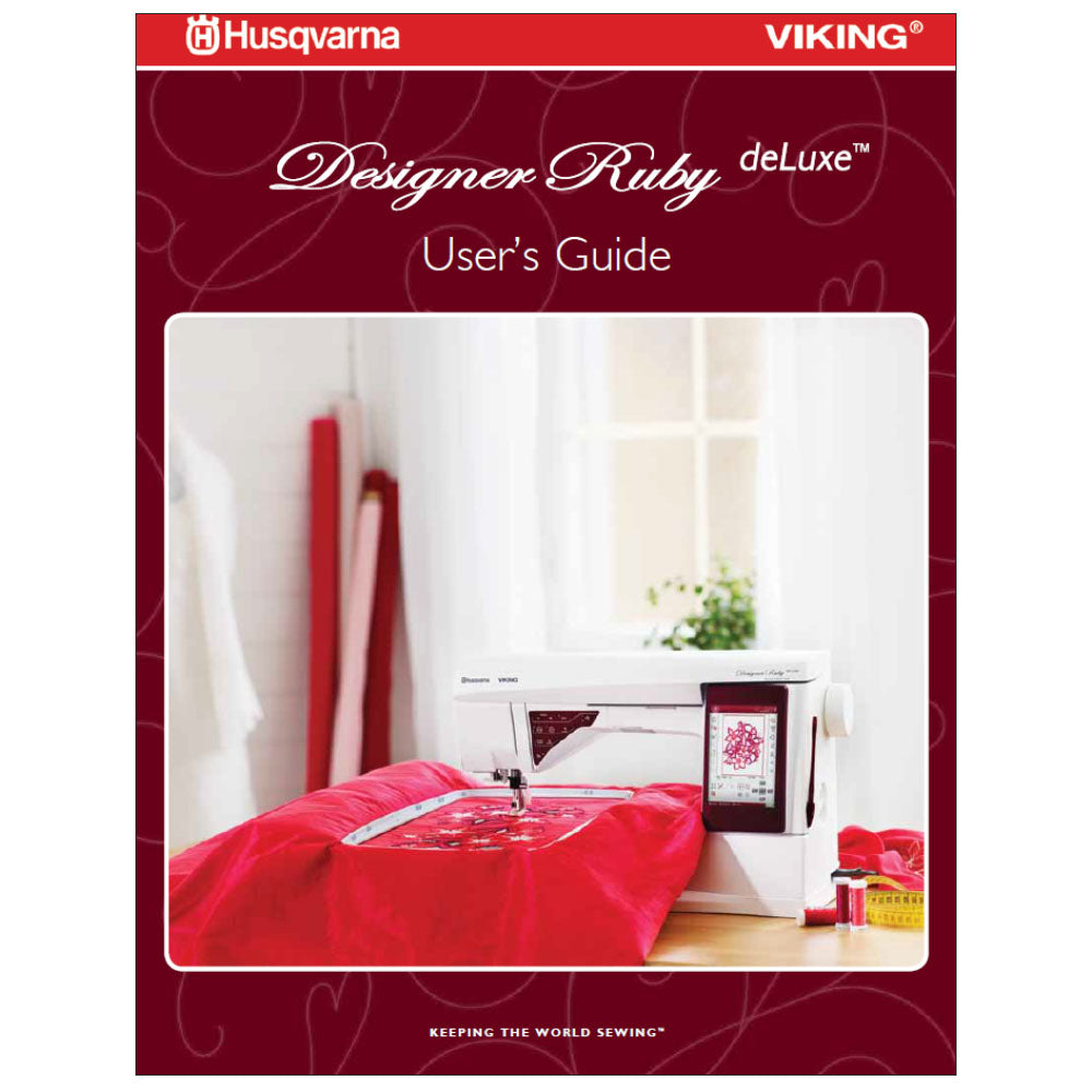 Viking Designer Ruby Deluxe Instruction Manual image # 122776
