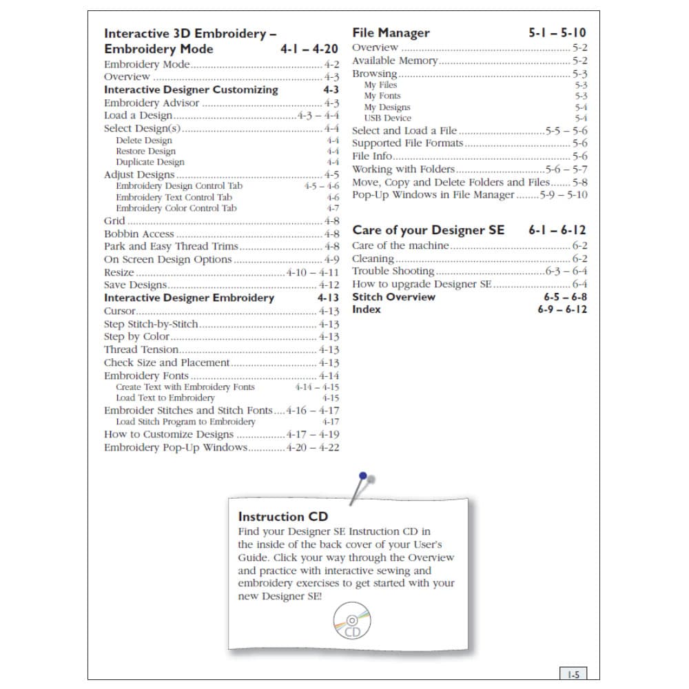 Viking Designer SE Instruction Manual image # 122783