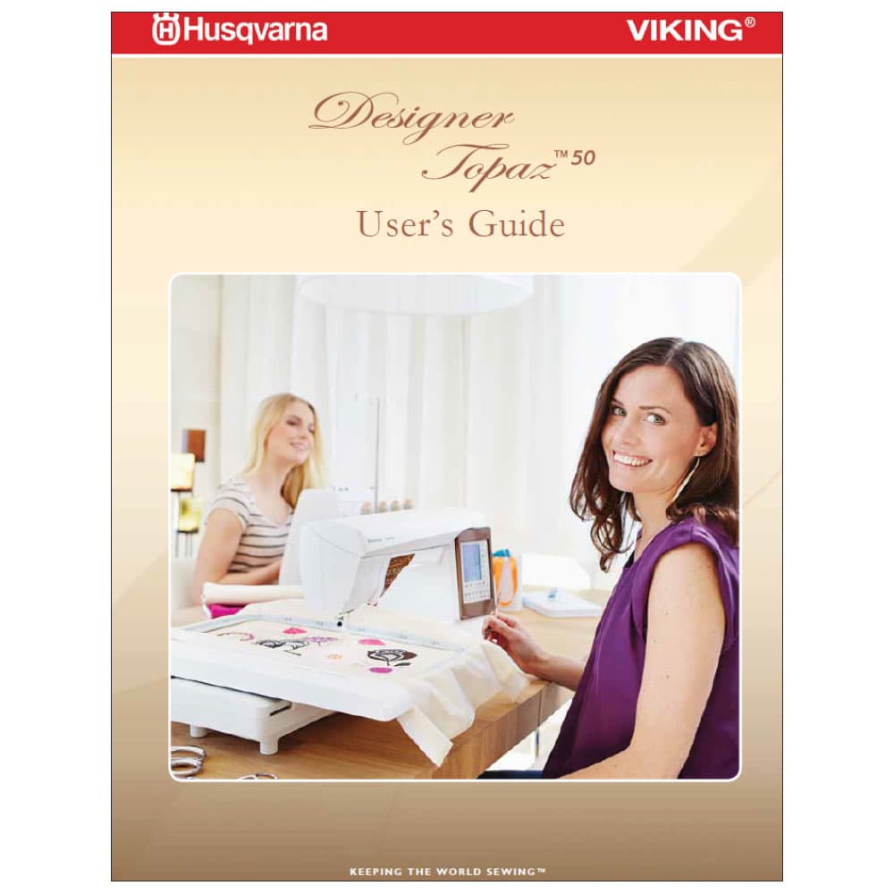 Viking Designer Topaz 50 Instruction Manual image # 122788