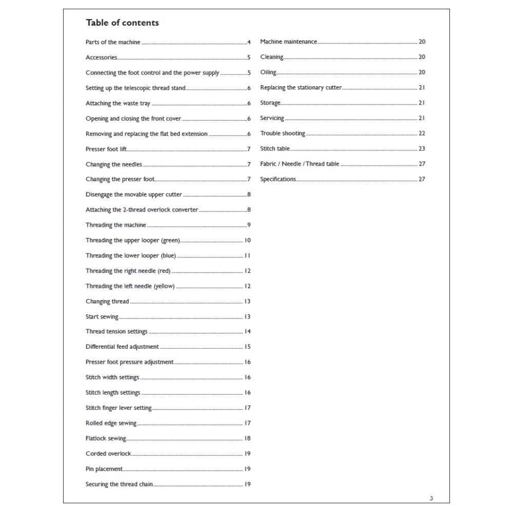 Viking Huskylock S15 Instruction Manual image # 122961