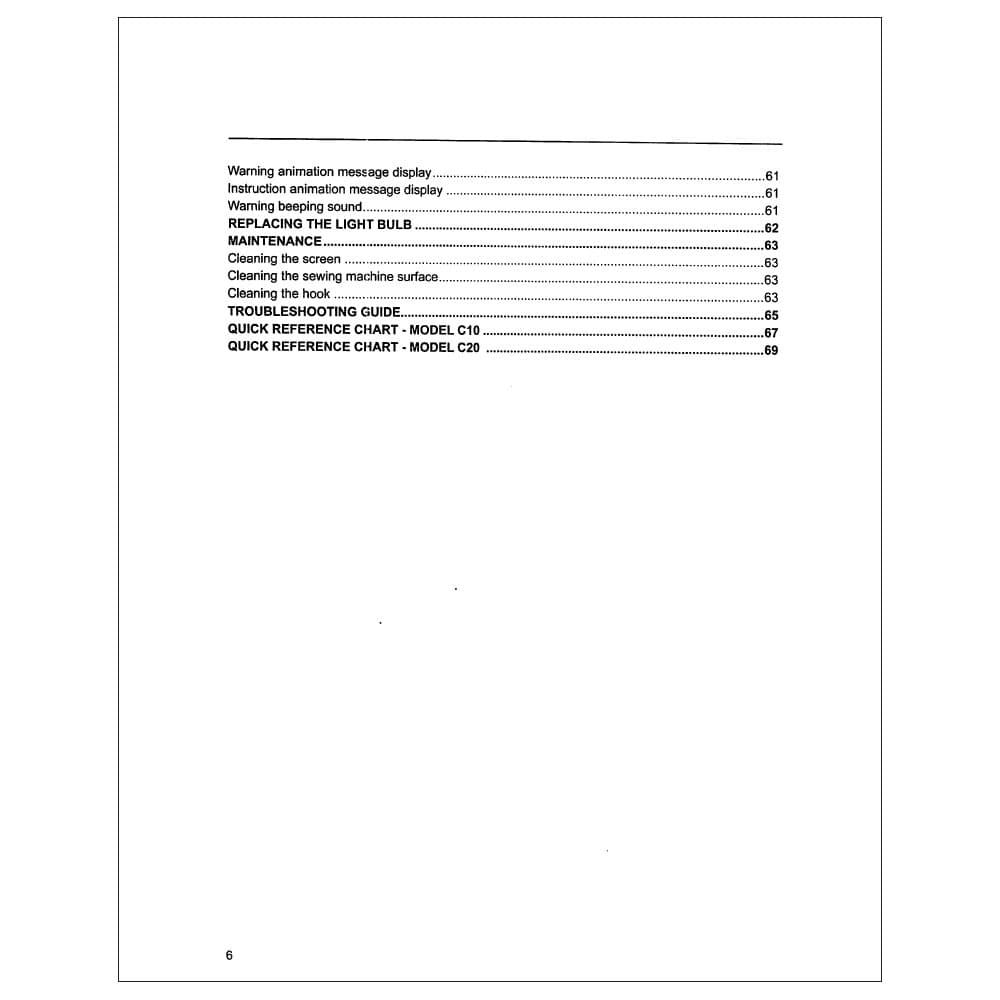 Viking Huskystar C10 Instruction Manual image # 122987