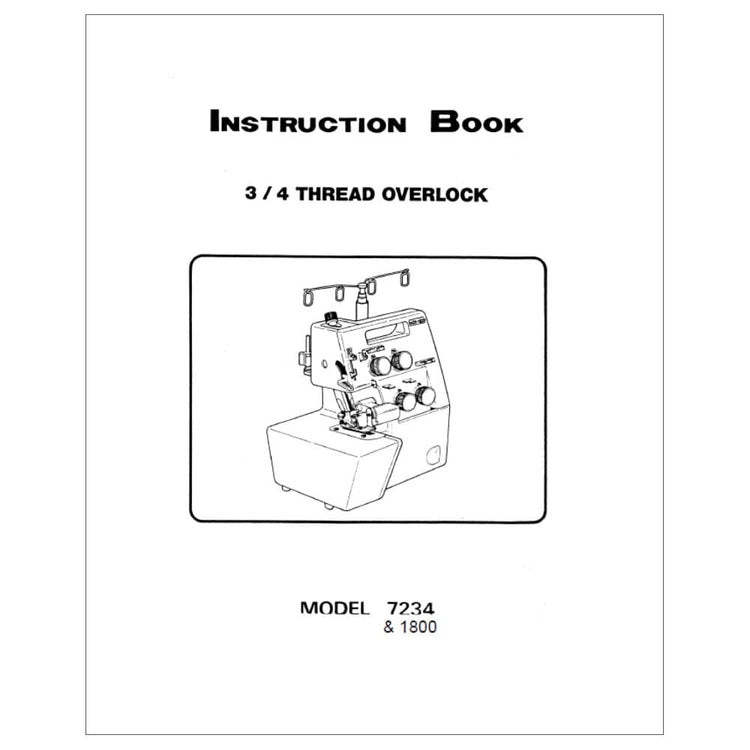 White 1800 Instruction Manual image # 114861