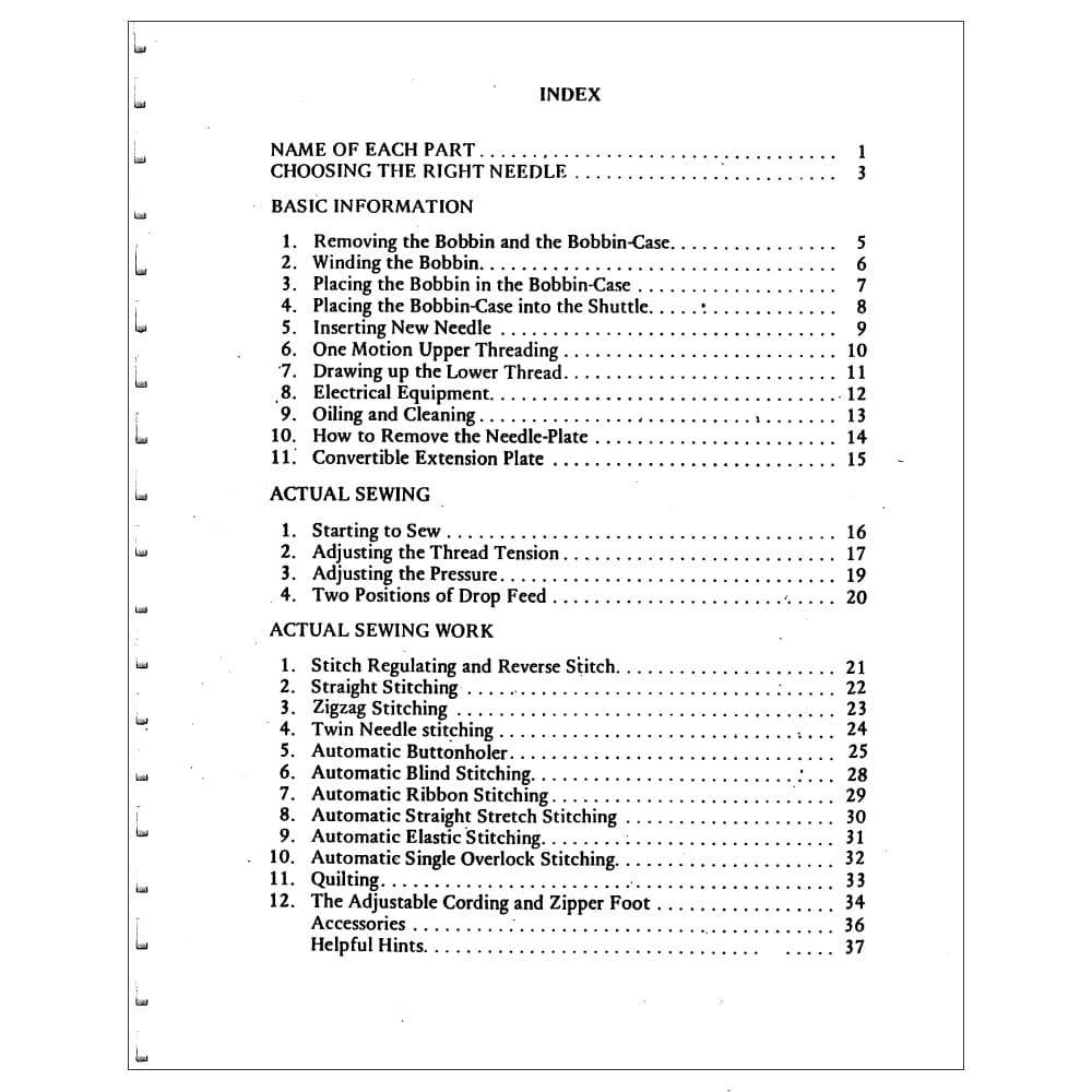 White 423R Instruction Manual image # 116108