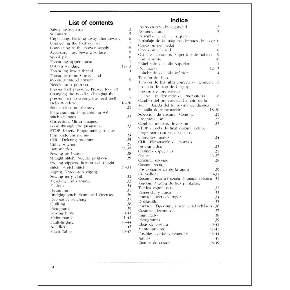 White 8800 Instruction Manual image # 122554