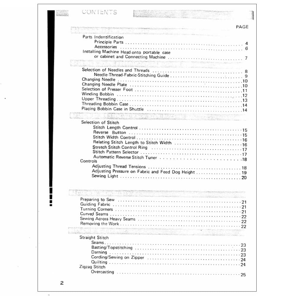 White 910 Instruction Manual image # 122550