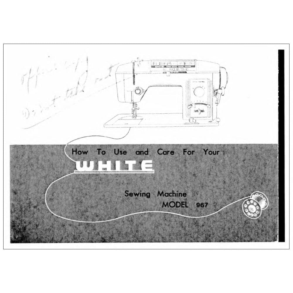 White 967 Instruction Manual image # 120326