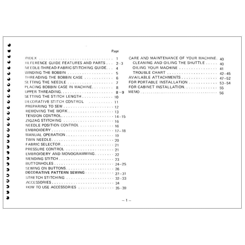 White 967 Instruction Manual image # 120327
