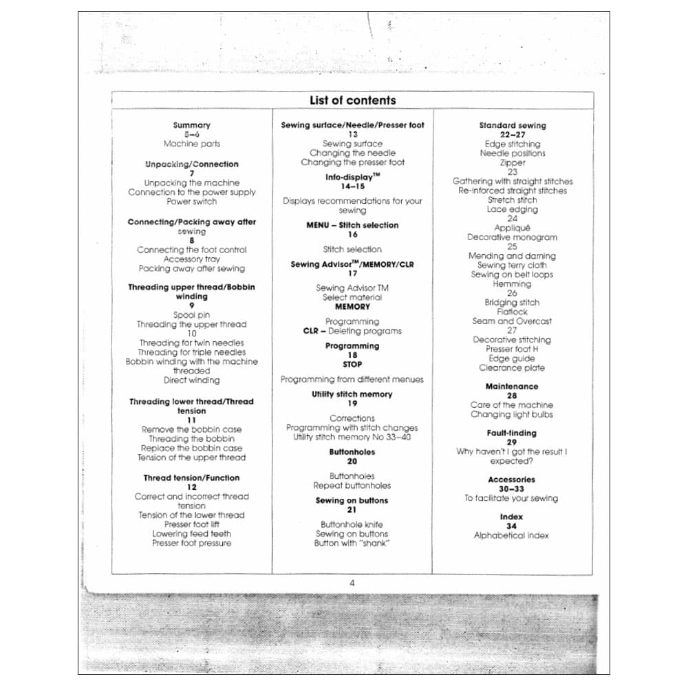 White 9800 Instruction Manual image # 120192