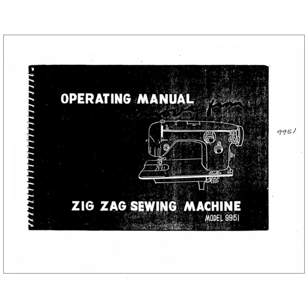White 9951 Instruction Manual image # 120188