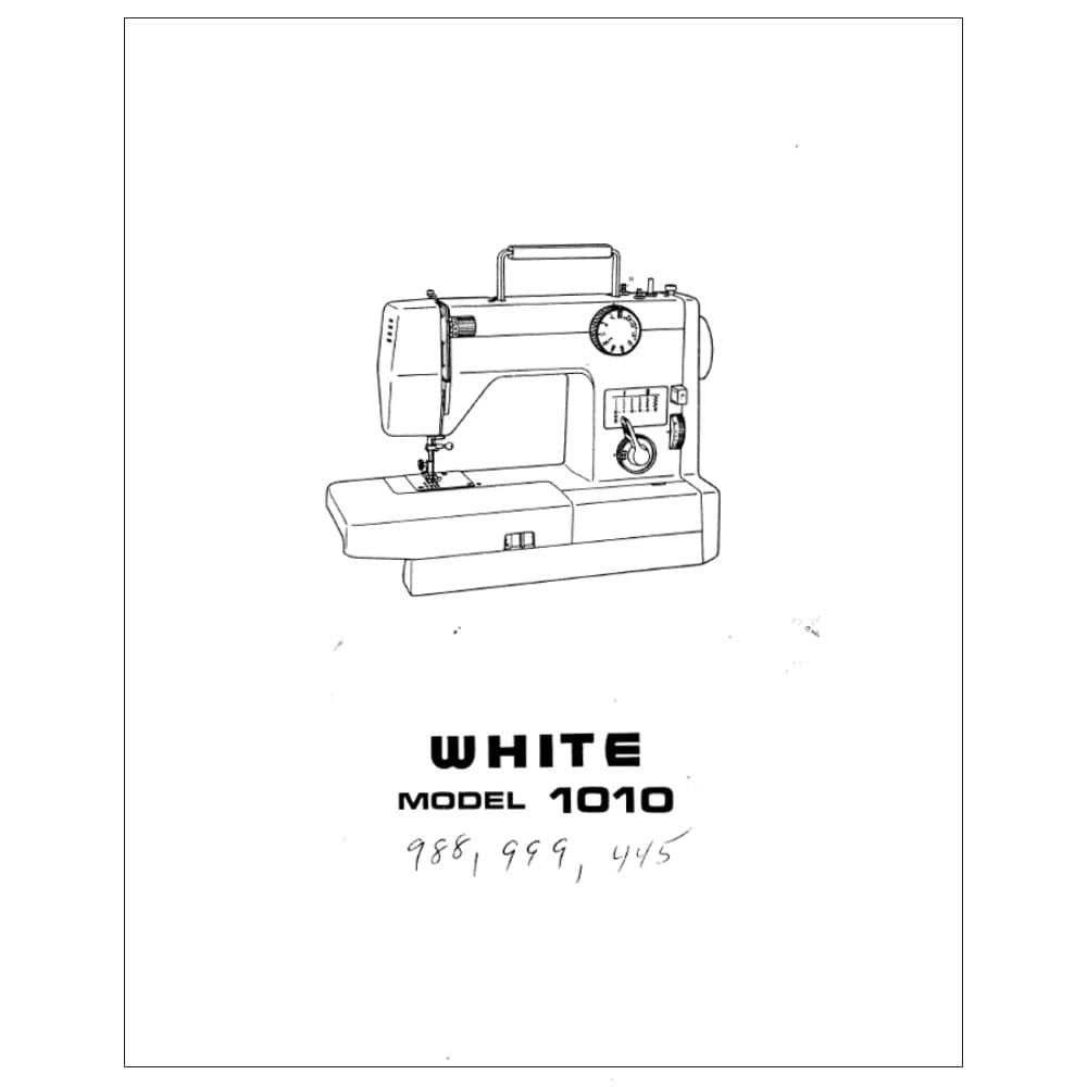 White 999 Instruction Manual image # 120180