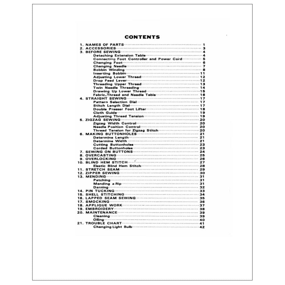 White 999 Instruction Manual image # 120181