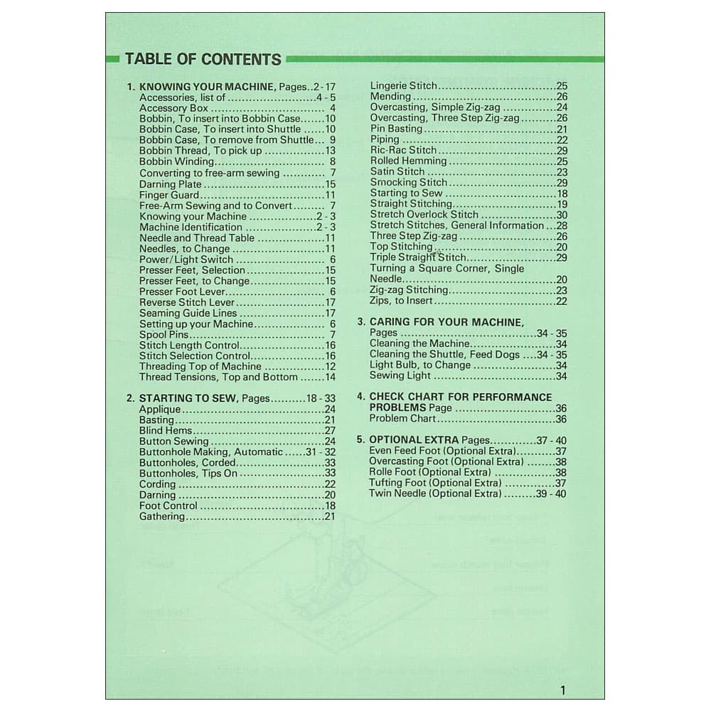 White ET6 Instruction Manual image # 120154