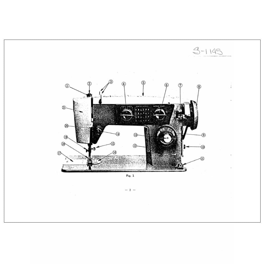 White S1145 Instruction Manual image # 120145