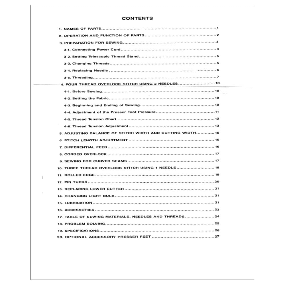 White SL634D Instruction Manual image # 116187