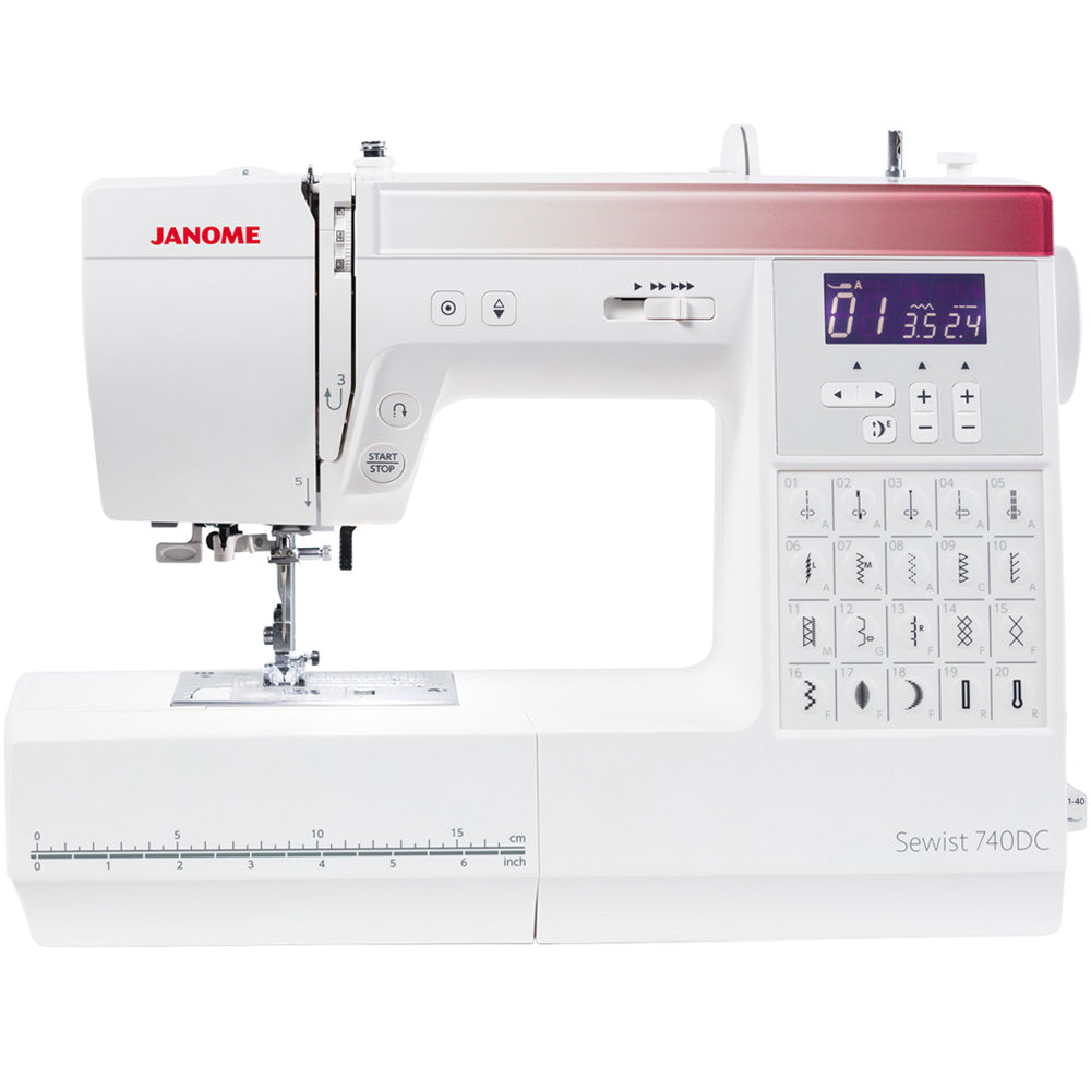Janome Sewist 740DC Computerized Sewing Machine image # 105354