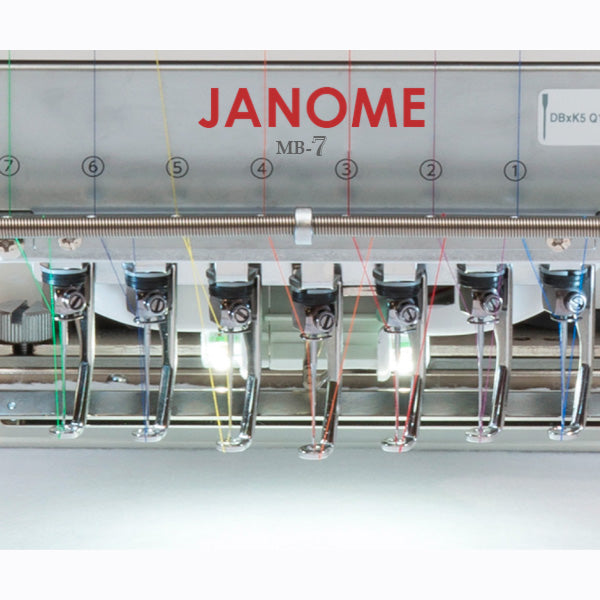 Janome MB-7 Seven Needle Embroidery Machine image # 103782