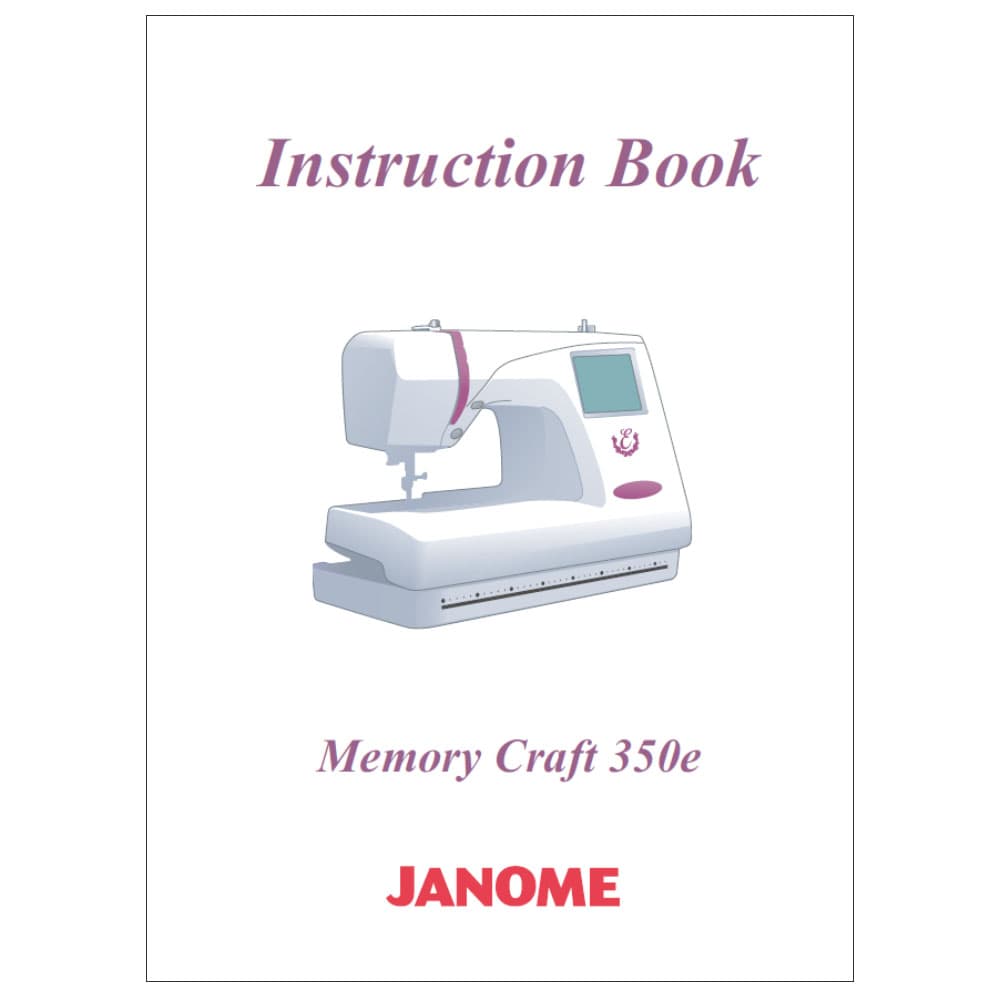 Janome MC350E Instruction Manual image # 118842