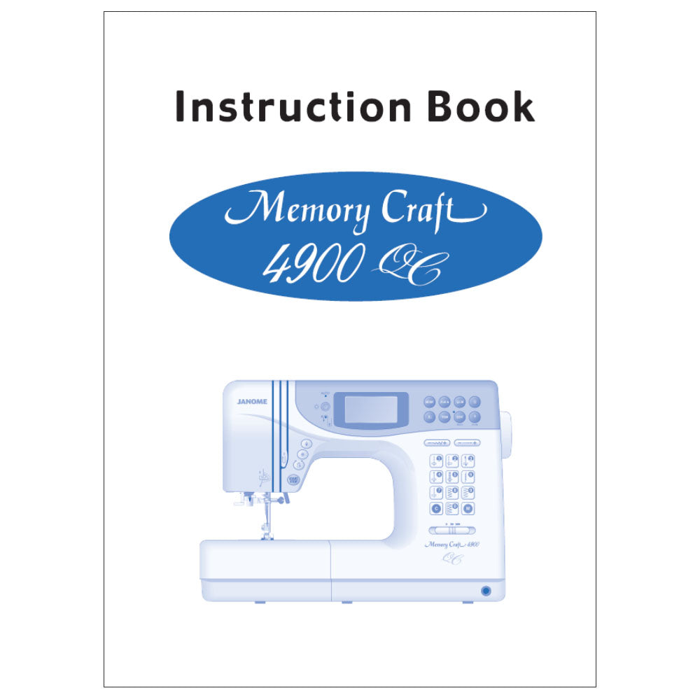 Janome MC4900QC Instruction Manual image # 118836