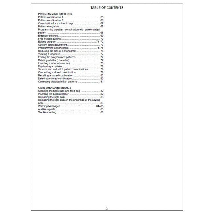 Janome MC4900QC Instruction Manual image # 118853