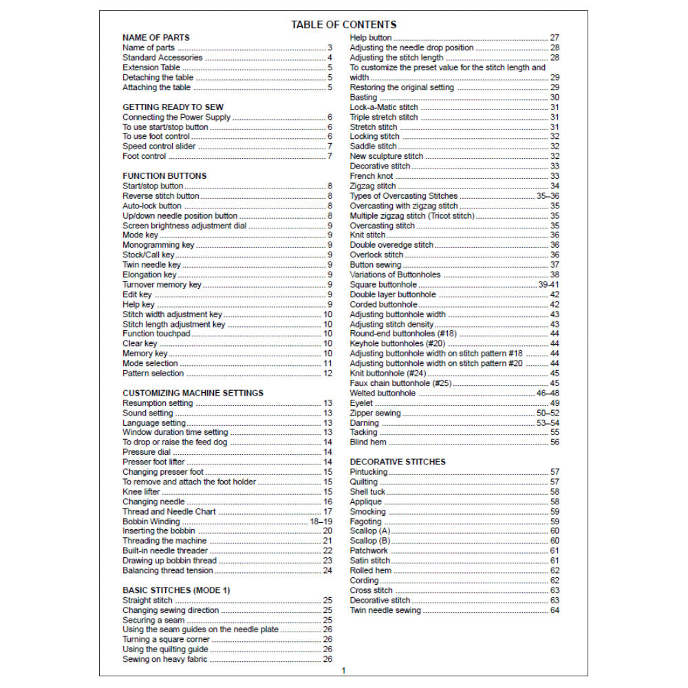 Janome MC4900QC Instruction Manual image # 118837