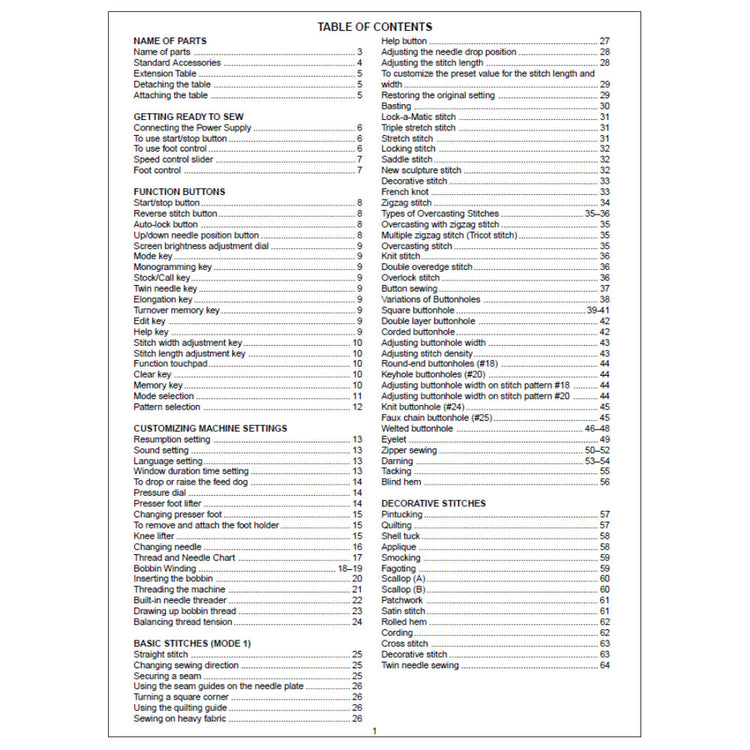Janome MC4900QC Instruction Manual image # 118837
