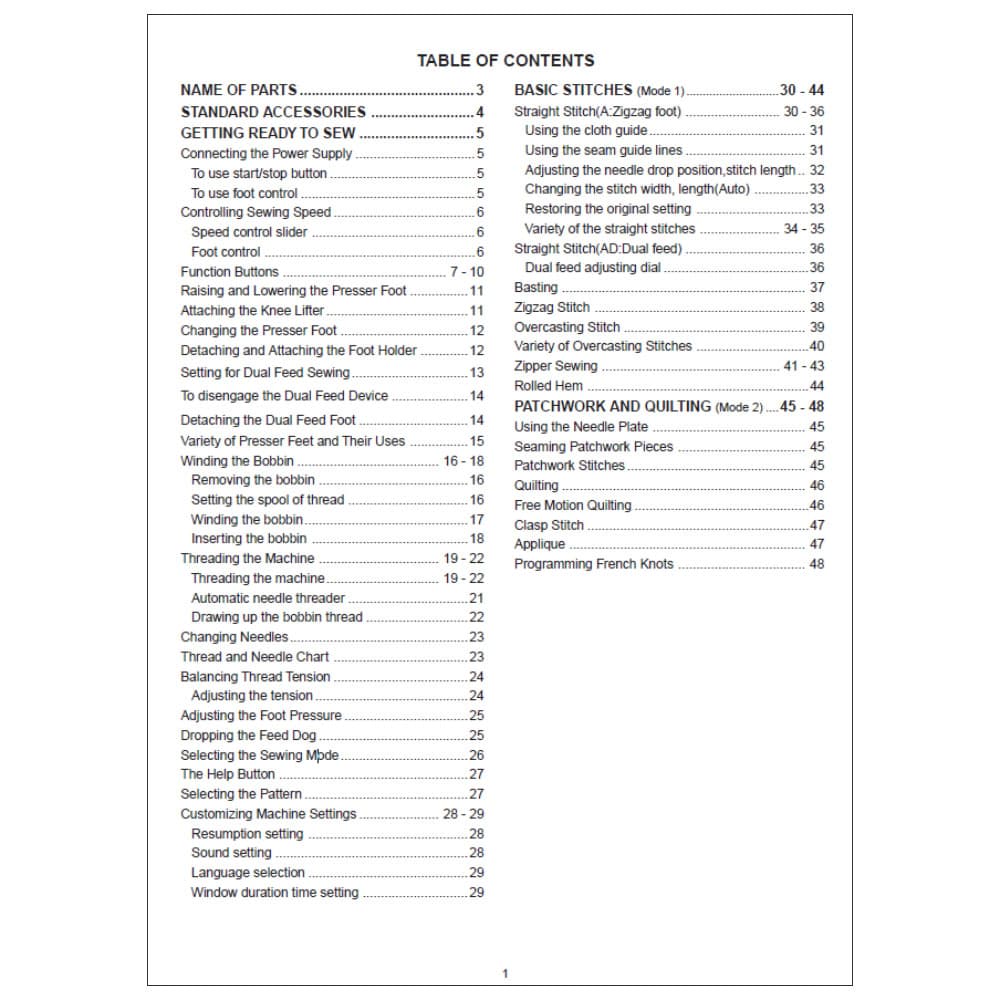 Janome MC6600P Instruction Manual image # 118828