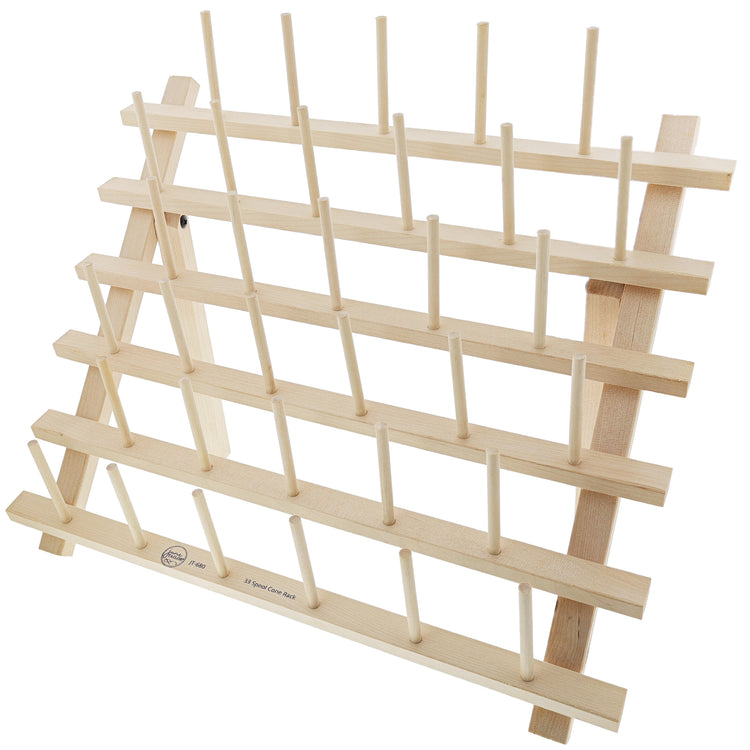 Cone Storage Rack Mid-Size 33 Spool Cone Rack with Legs, June Tailor