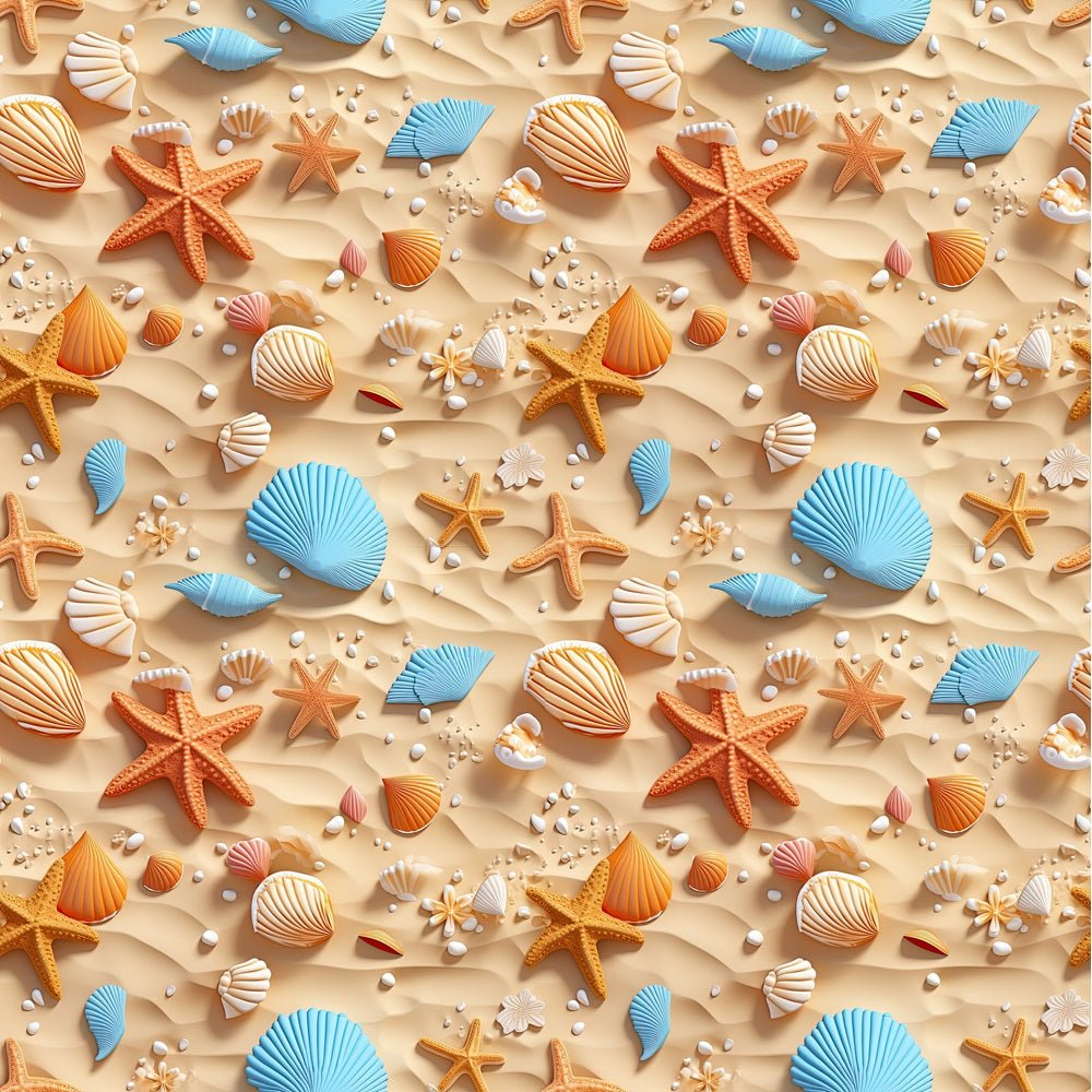 Becah Patterns Life Is Better at the Beach Pattern #12 Fabric
