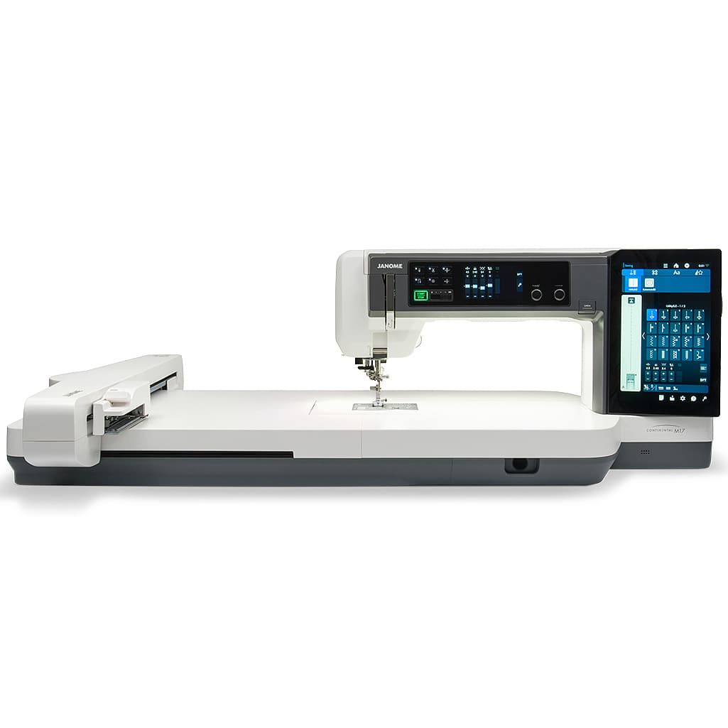 Janome Continental M17 Professional Sewing & Embroidery Machine image # 96381