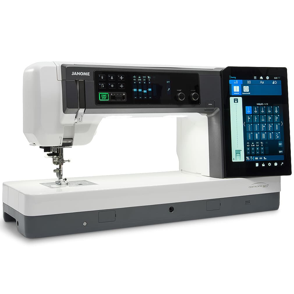 Janome Continental M17 Professional Sewing & Embroidery Machine image # 96382