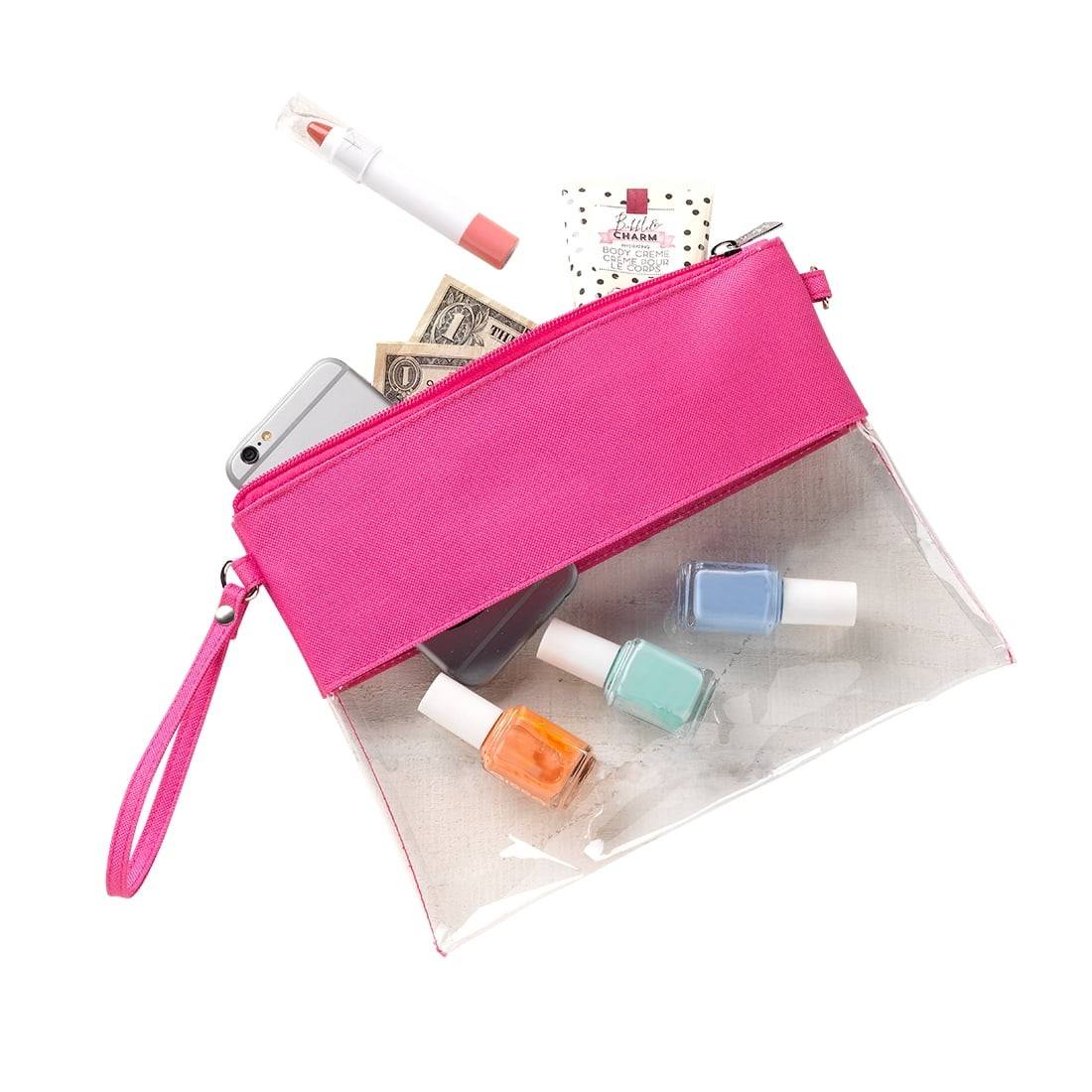 Clear Purse with Crossbody Strap image # 61342
