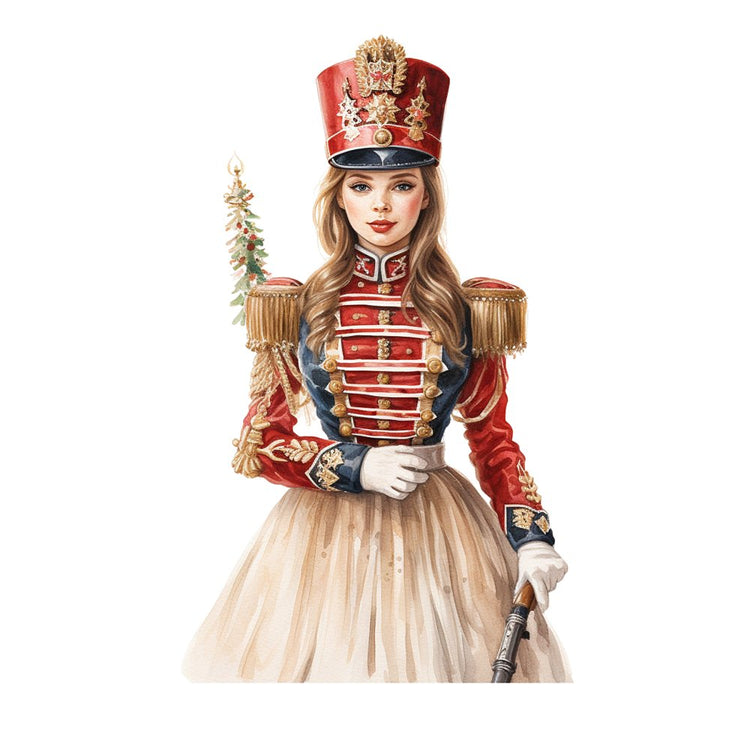 nutcracker big dress lady Character Highlight: Mother Ginger The character is based on a well-known Russian candy tin from the 1890s, which was shaped like a woman in a large skirt, and the candies were