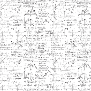 Mathematical Graphs & Equations Fabric