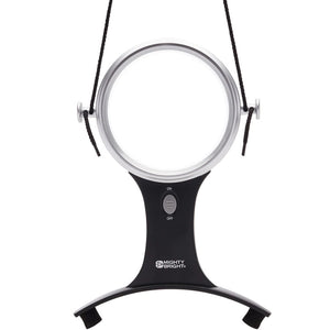 4in Hands-Free Lighted Magnifier, Mighty Bright image # 89823