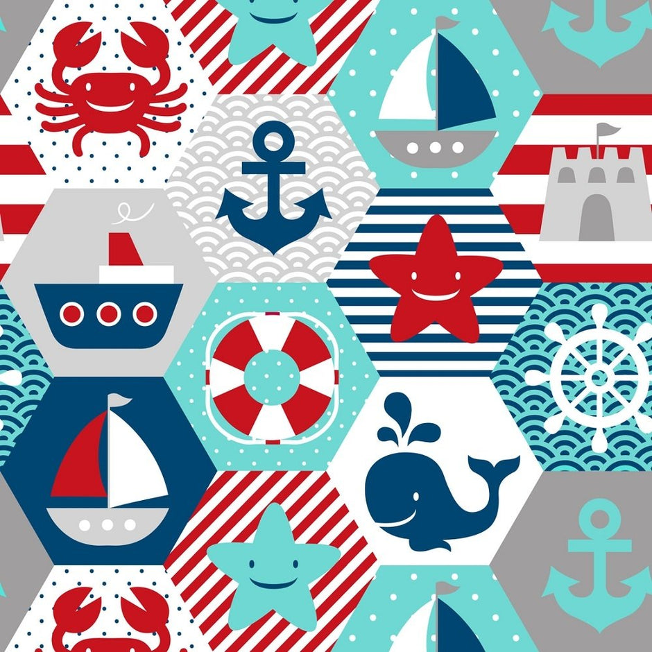 artstation - patchwork fabric Images High Quality... Nautical Patchwork Fabric - Aqua