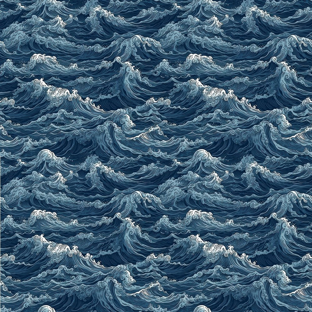 Oceanic Pattern #11 Fabric
