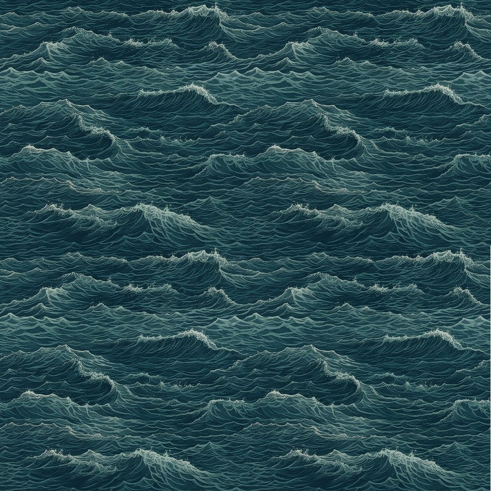 Oceanic Pattern #6 Fabric